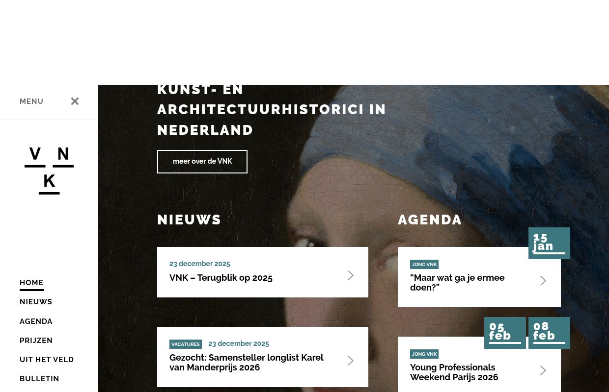 Vereniging van Nederlandse Kunsthistorici | VNK