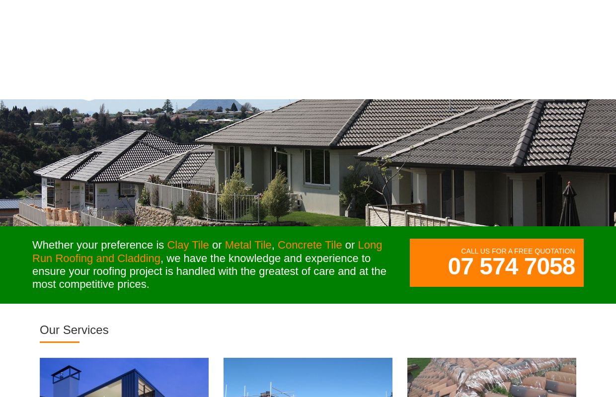 Roofing Contractors Bay of Plenty, Tauranga, Mt Maunganui - Roofing Systems