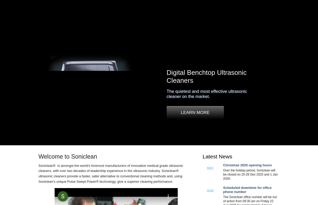 Soniclean | So Easy - So Fast - So Clean