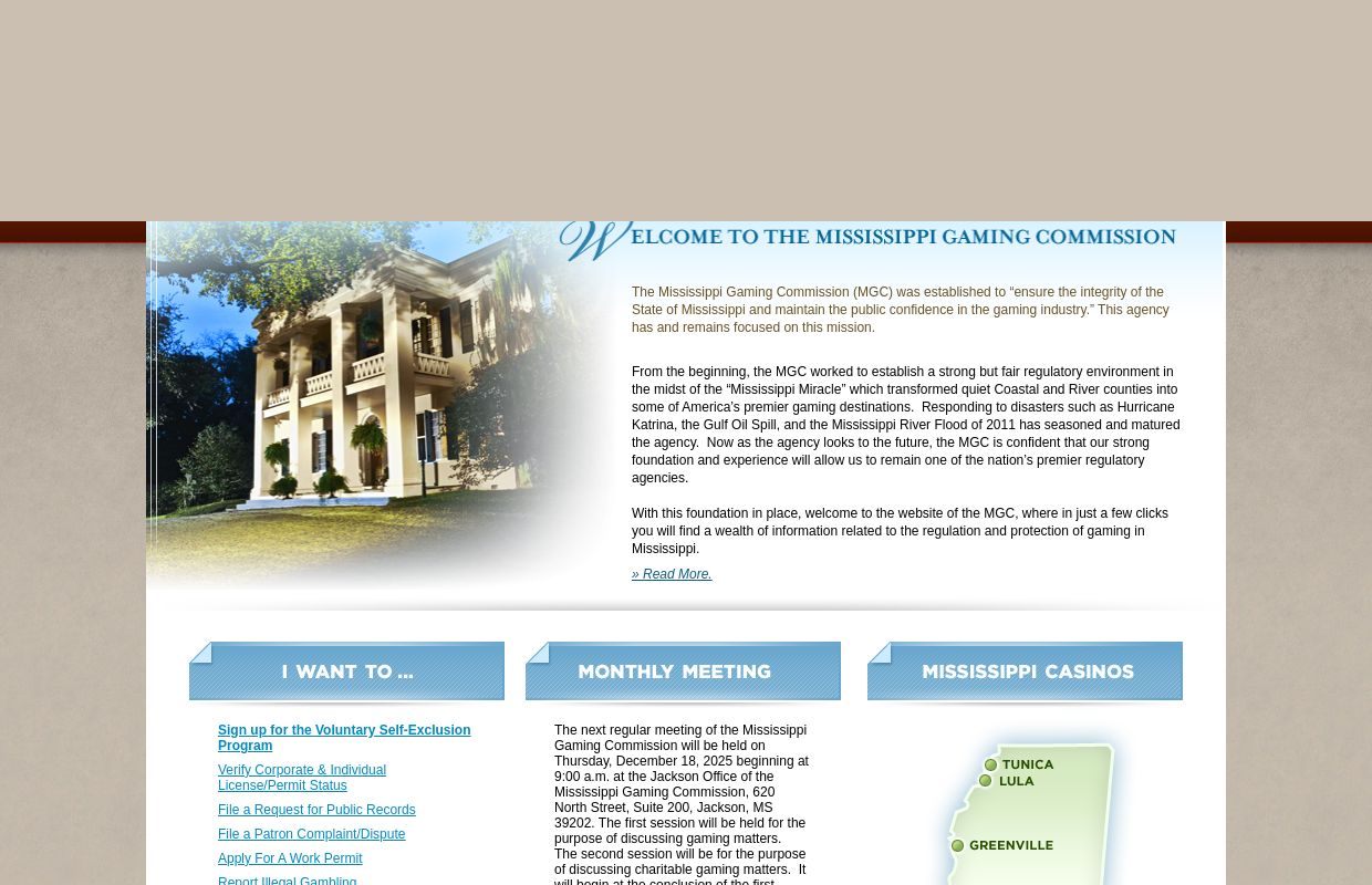 MS Gaming Commission