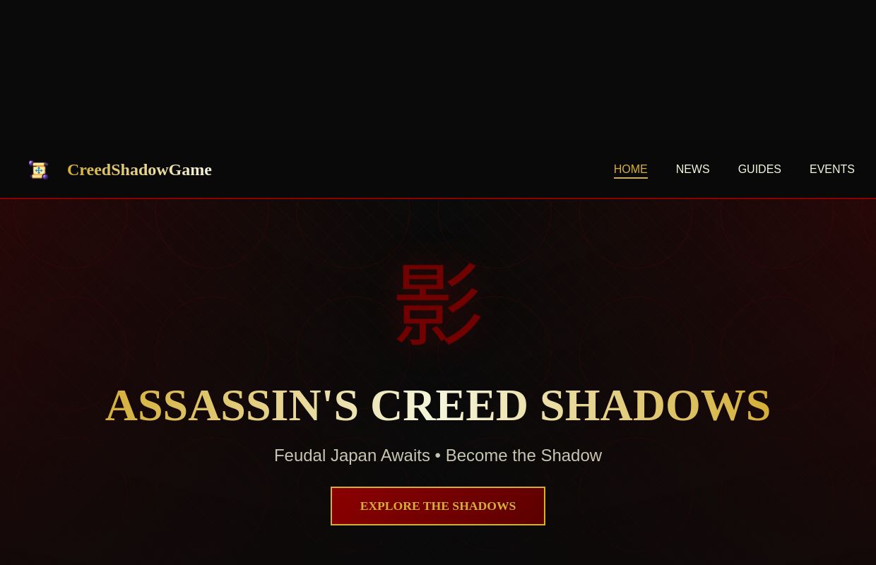 CreedShadowGame | Assassin’s Creed: Shadows Game Blog