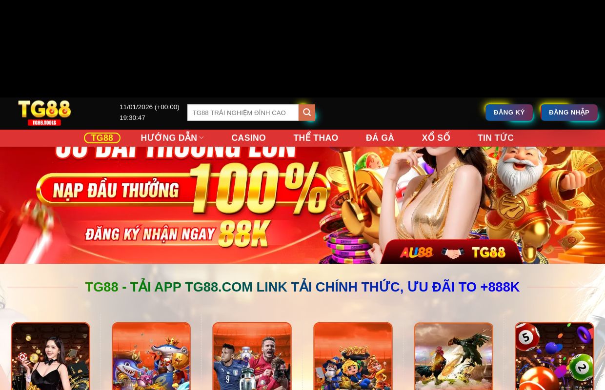 TG88 - Tải App TG88.COM Link Tải Chính Thức, Ưu Đãi To +888K
