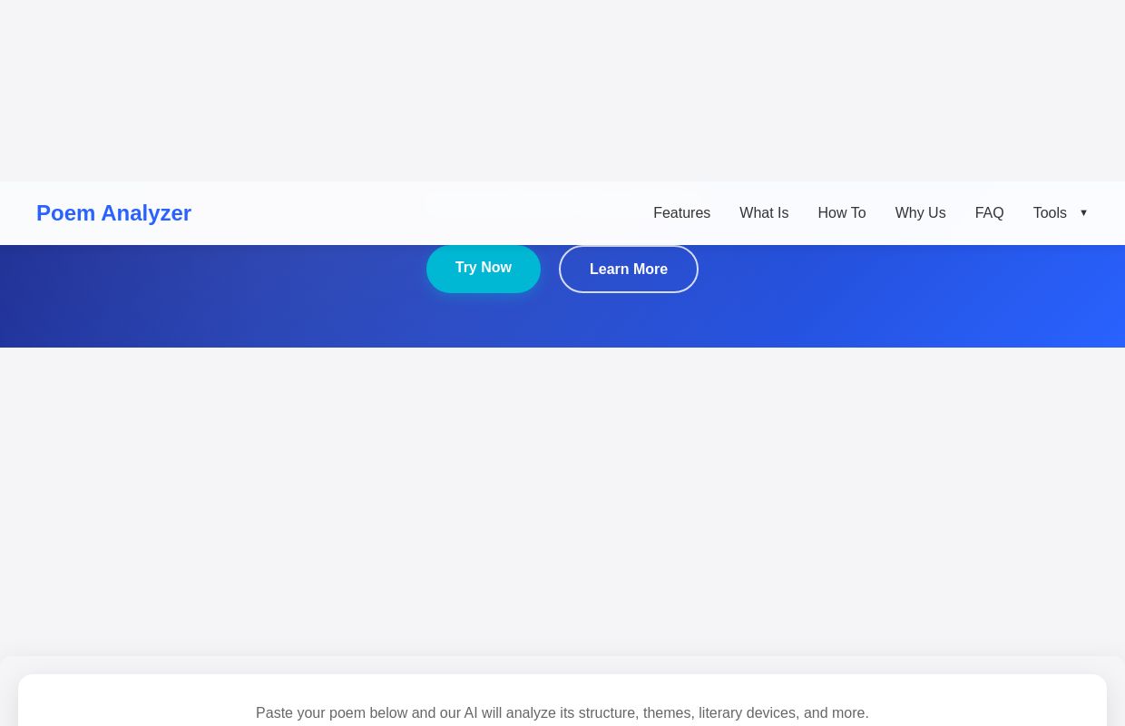 Poem Analyzer - Analyze Poems Easily | poem-analyzer.com