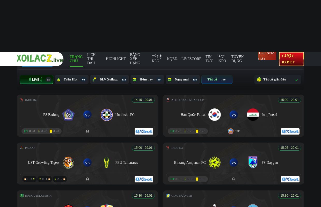 Xoilac TV - Xem Trực Tiếp Bóng Đá Xôi Lạc hôm nay XoilacZ