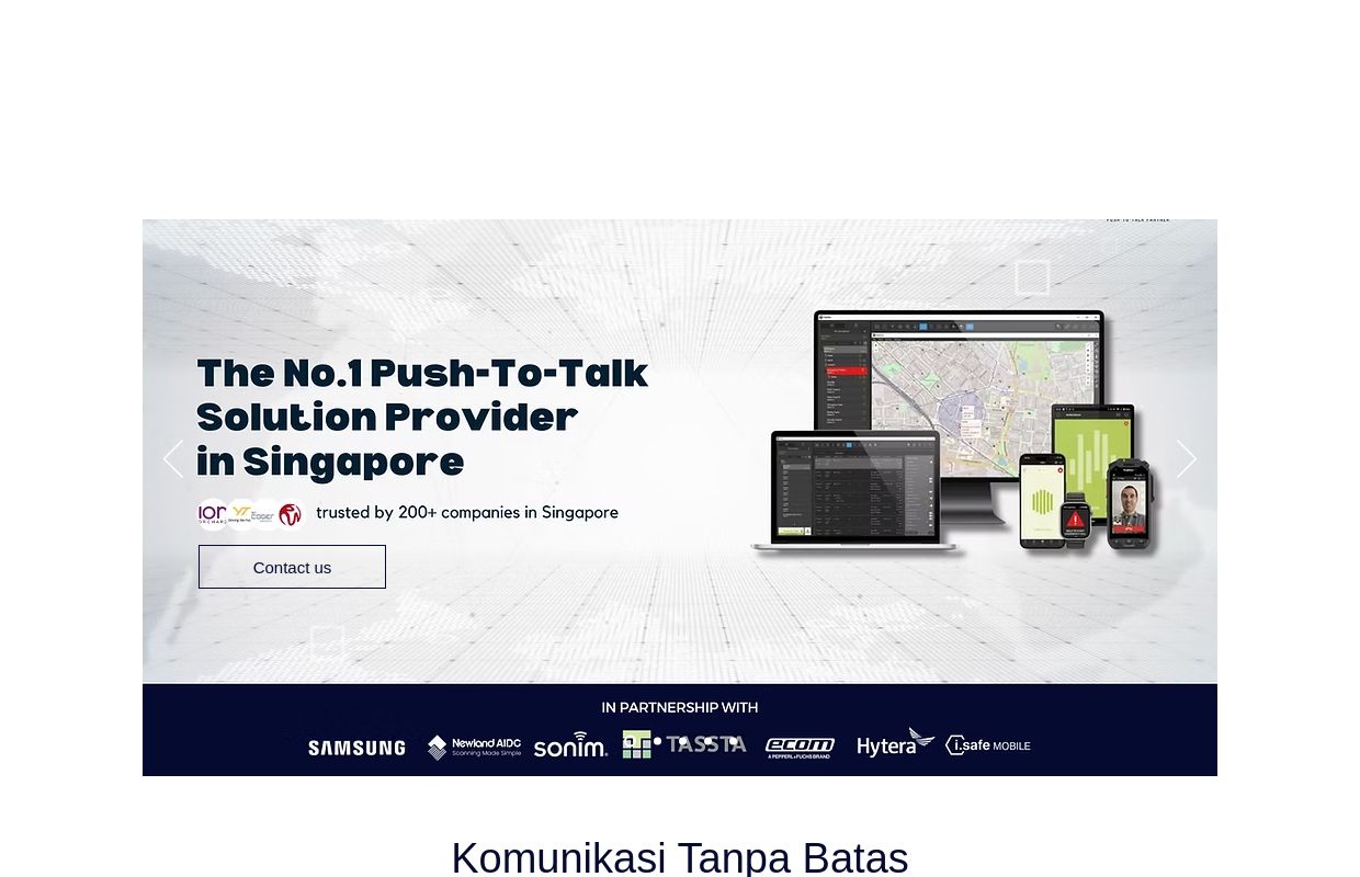 Island wide Walkie Talkie Rental in Singapore |  4G LTE Push-To-Talk (PTT) 