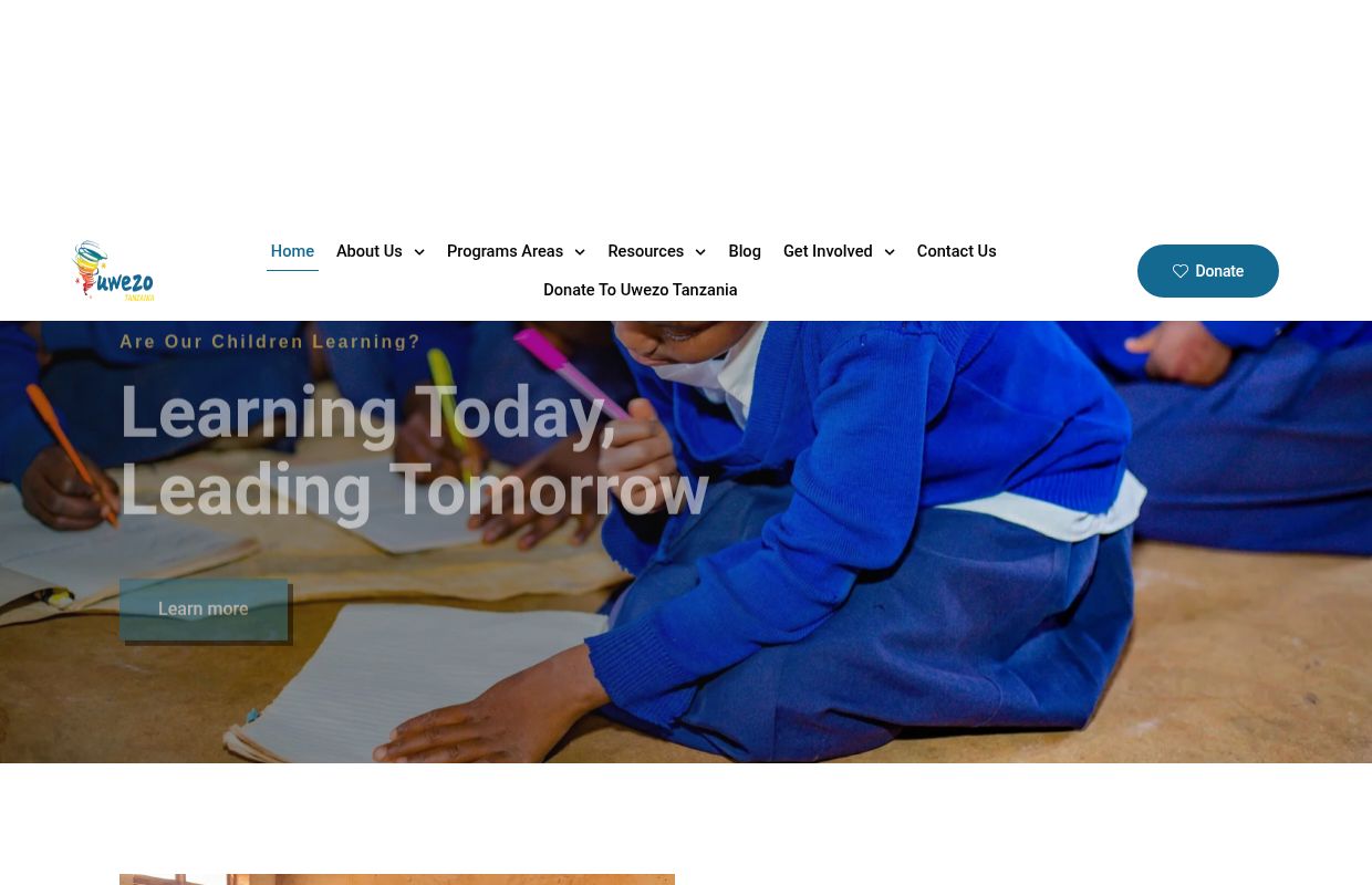 Home - Uwezo Tanzania | Are our Children Learning?