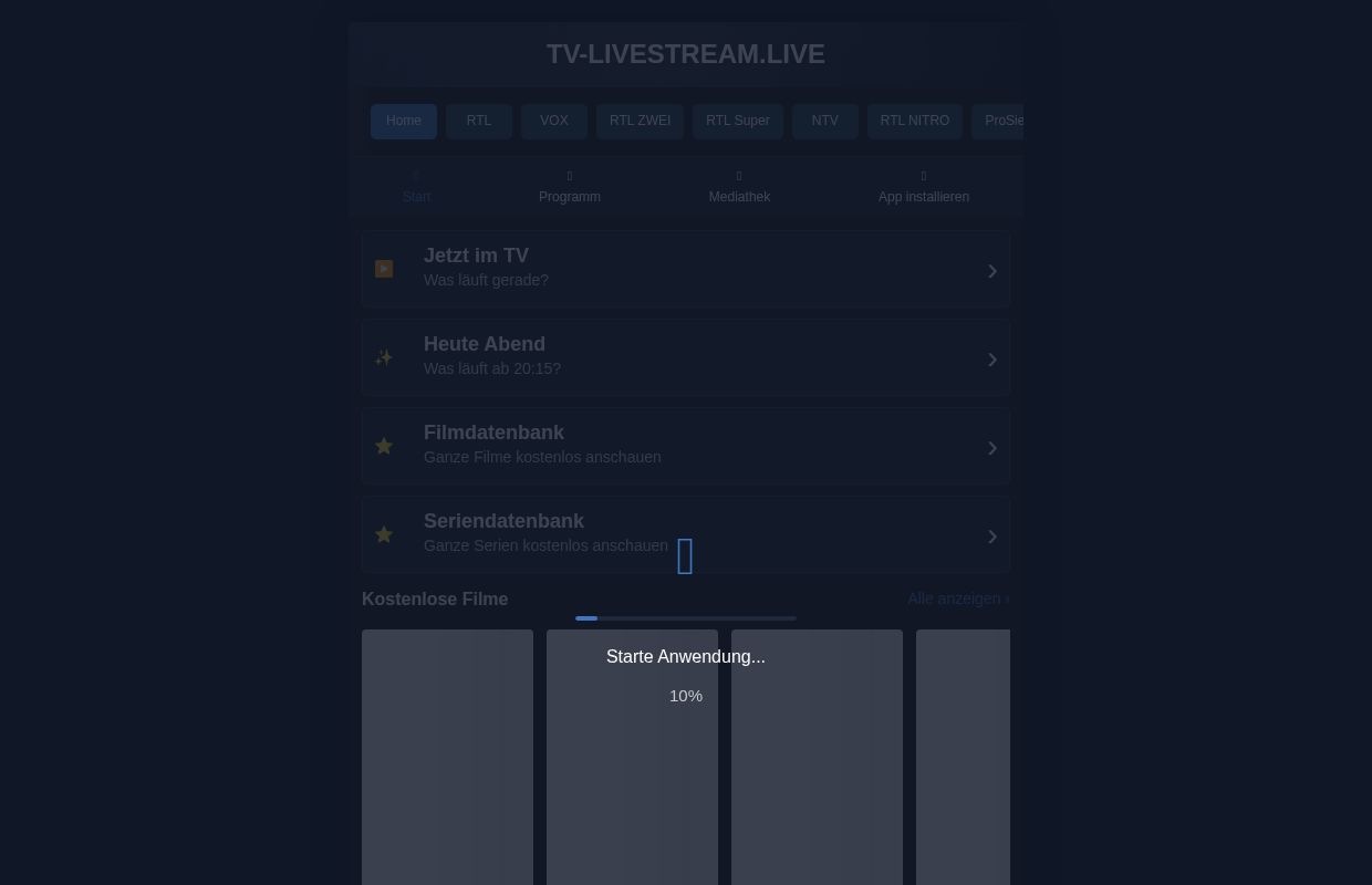 Kostenlos Fernsehen, Filme & Serien schauen | TV-LIVESTREAM