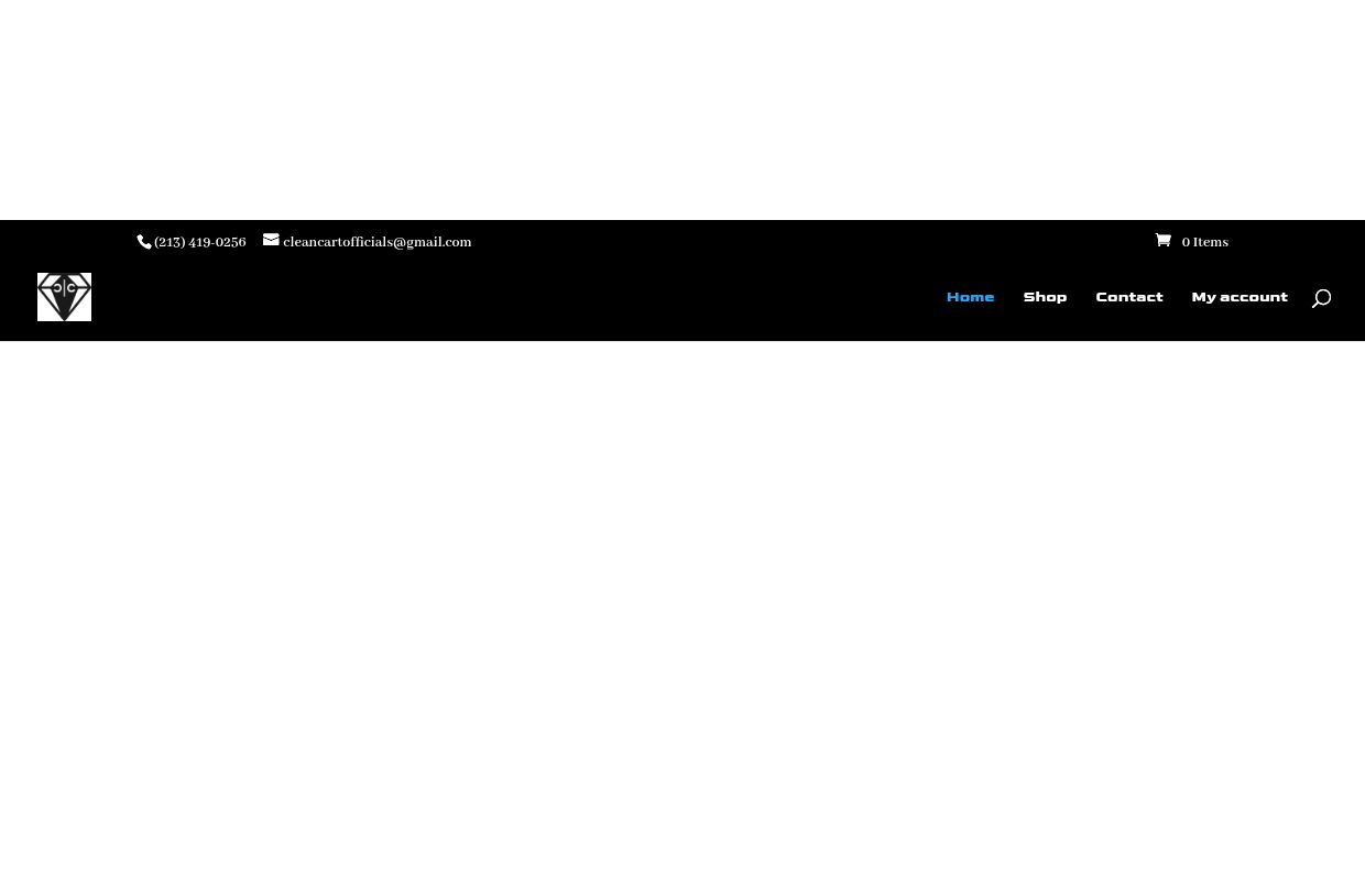 Clean Carts - Clean Cart Disposable