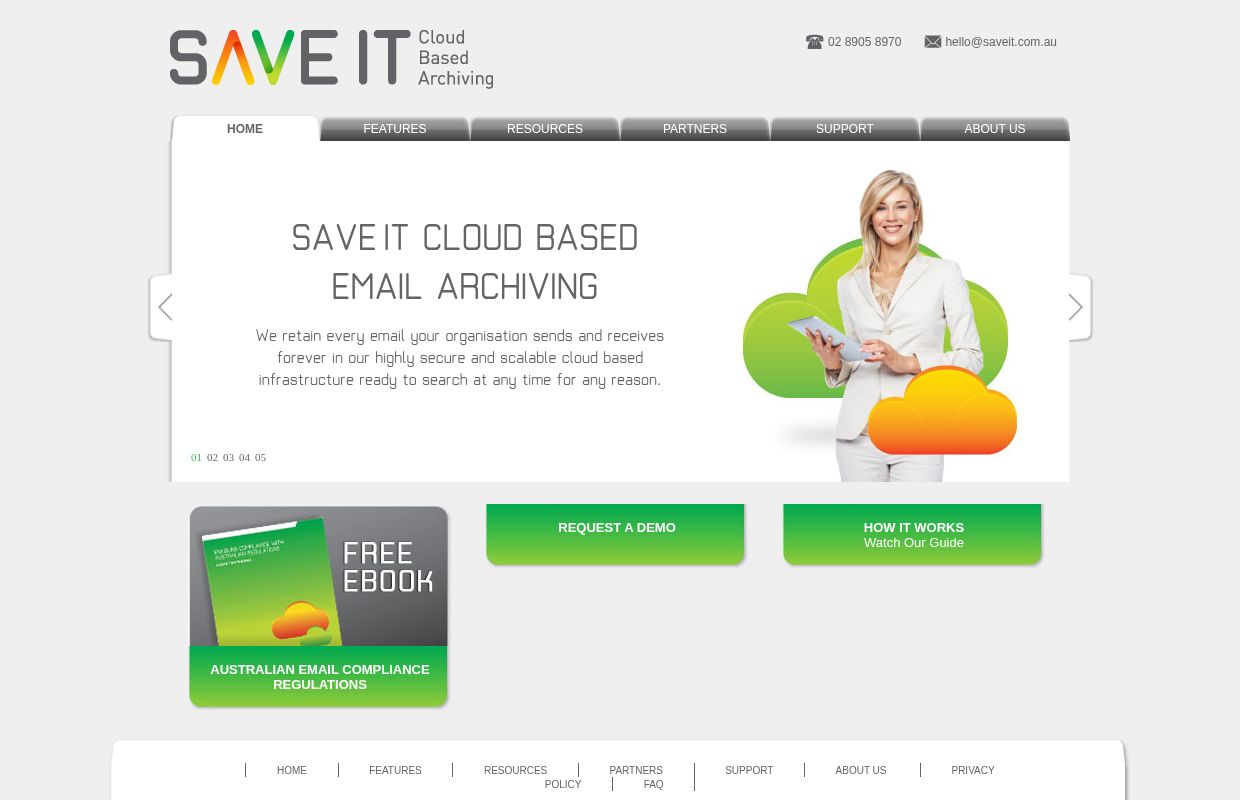 Cloud-Based Email Archiving | SAVEIT