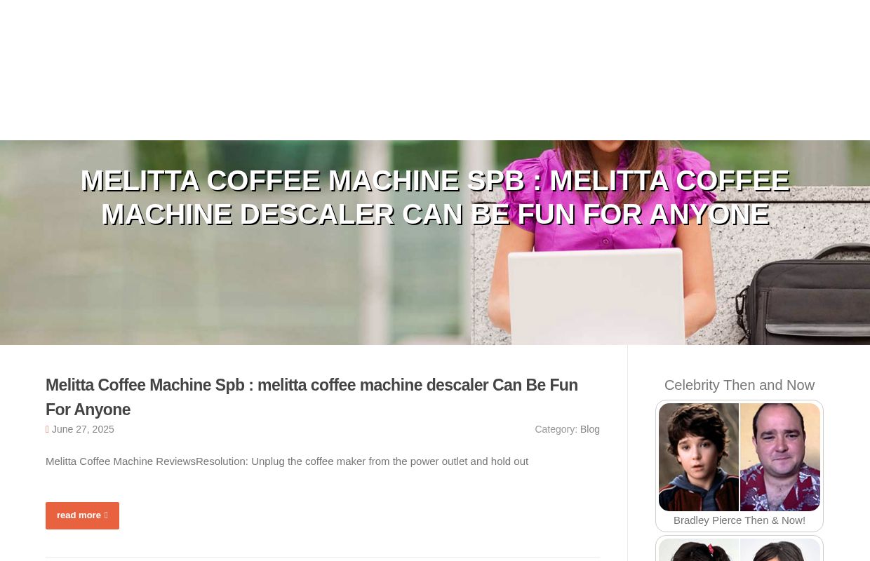 Melitta Coffee Machine Spb : melitta coffee machine descaler Can Be Fun For Anyone - homepage