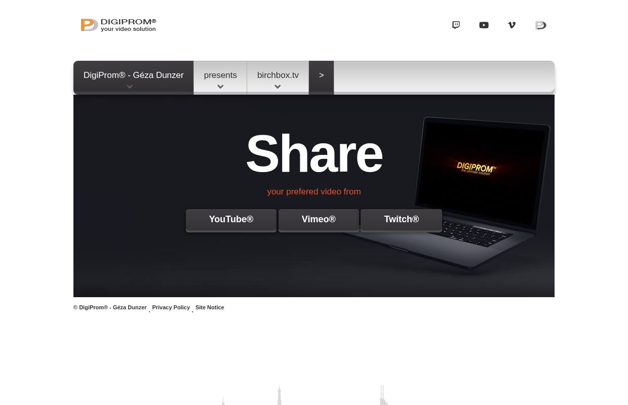 Your video promotion on digiprom.tv