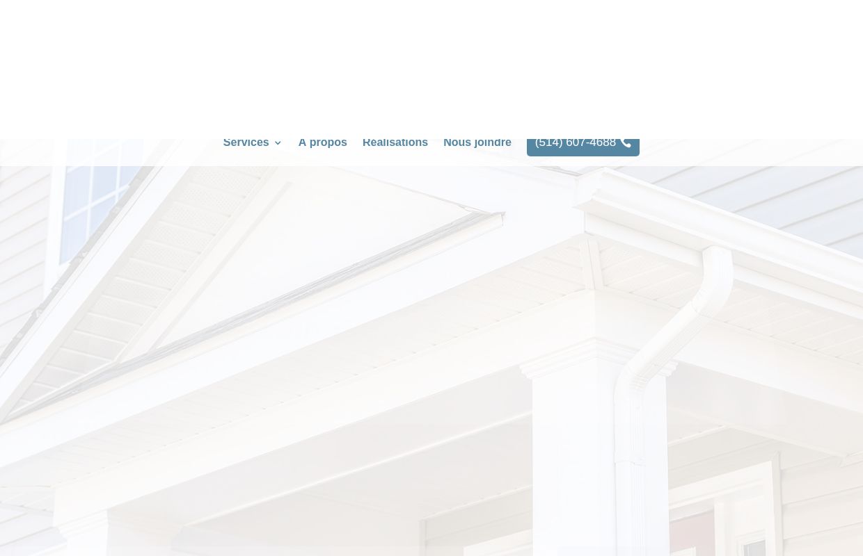 Installation de gouttières | Gouttières Aluminium JB