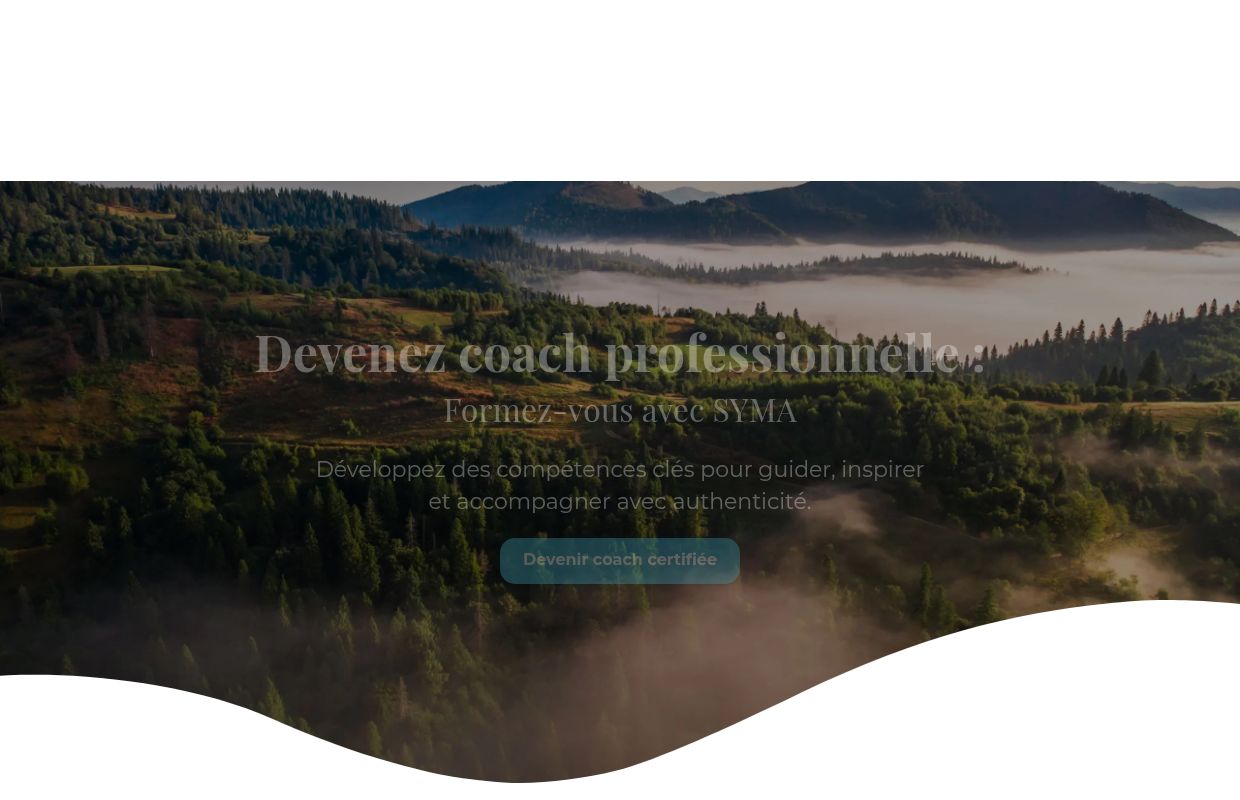 Formation Syma Coaching, développement personnel et professionnel
