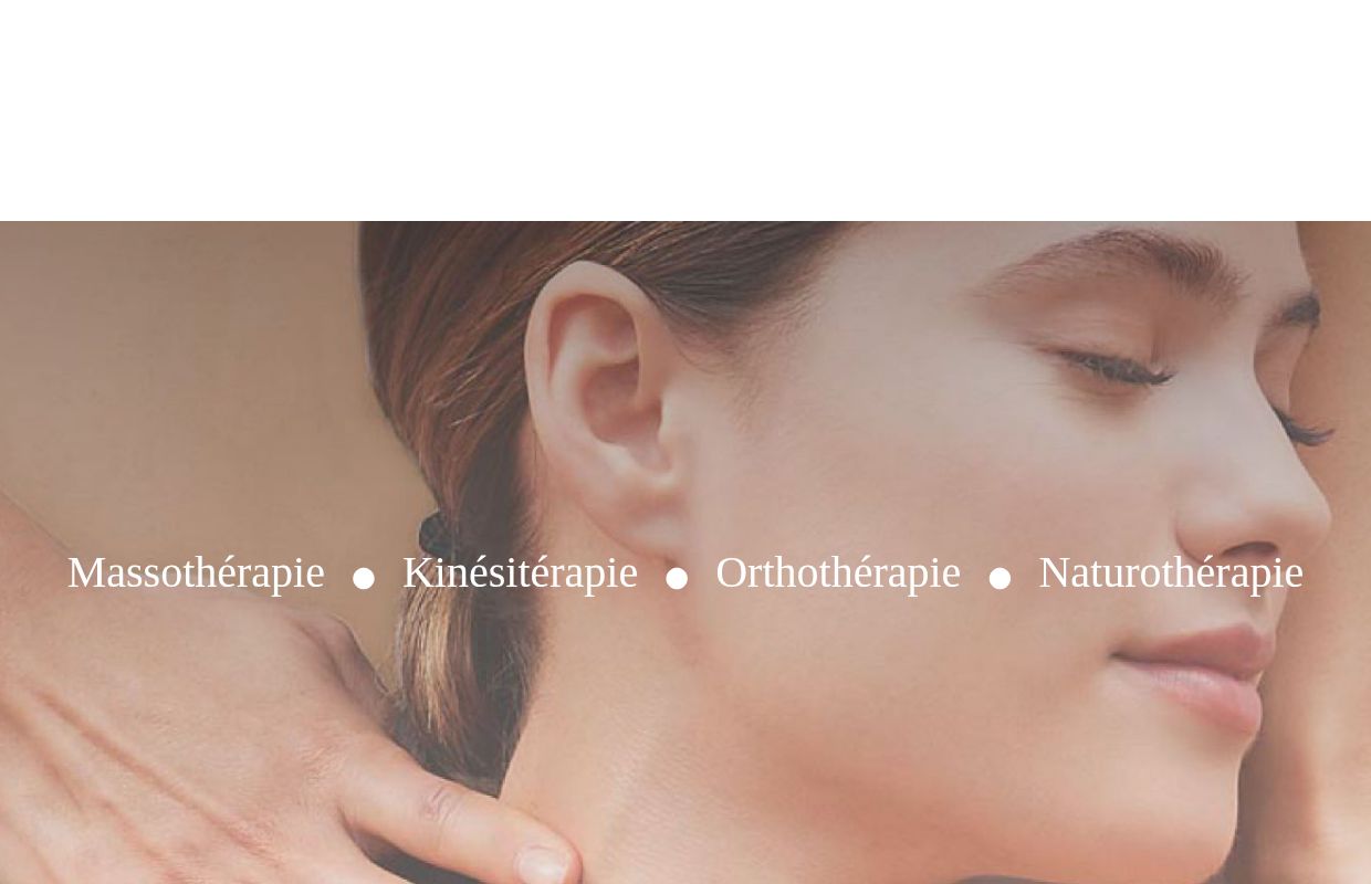 Massothérapie · Kinésitérapie · Orthothérapie - Clinique Myozen