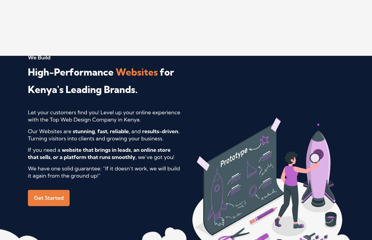 We Design And Develop Functional Stunning Websites In Kenya