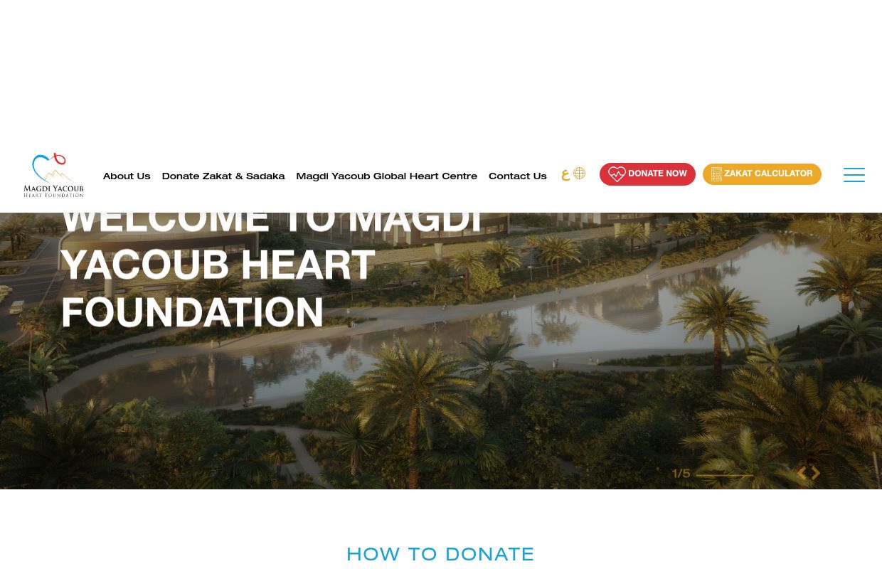 Donate Online to Magdi Yacoub Heart Foundation | Save a Life!