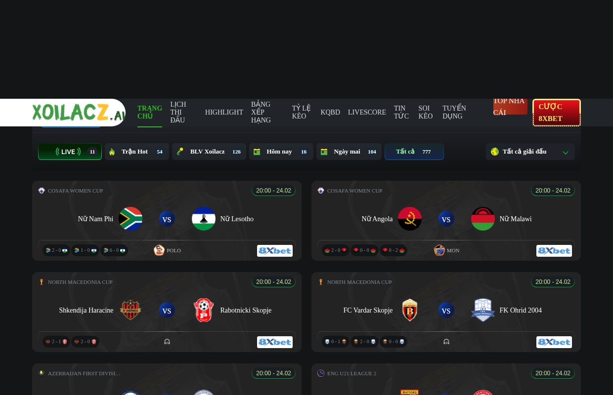 Xoilac TV - Xem Trực Tiếp Bóng Đá Xôi Lạc hôm nay XoilacZ