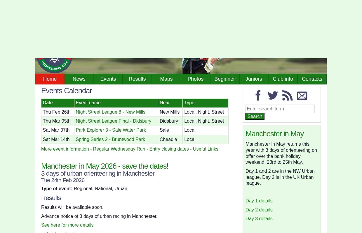 Manchester & District Orienteering Club