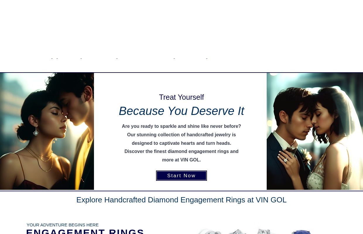 Discover Exquisite Diamond Engagement Rings at VIN GOL | Shop Now