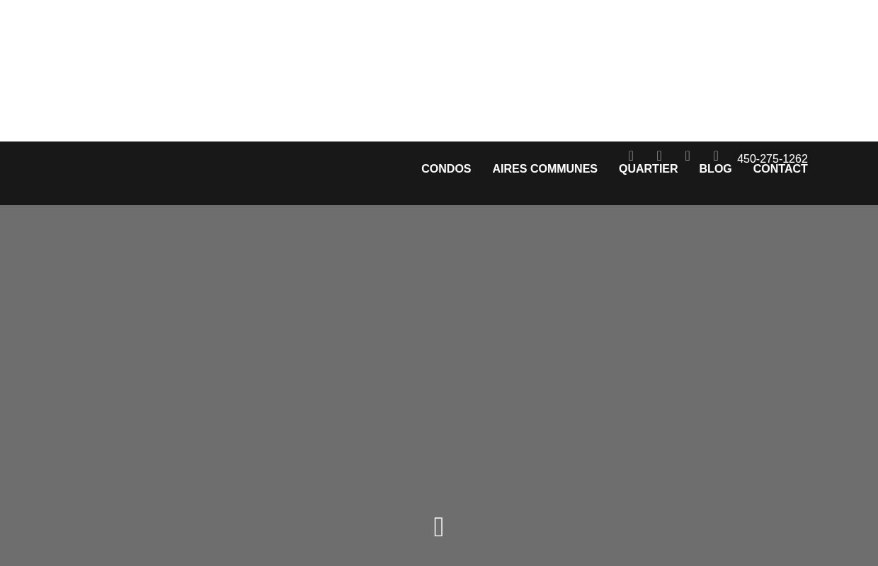 Le Rocher - Condos haut de gamme 55+ St-Jérome Laurentides