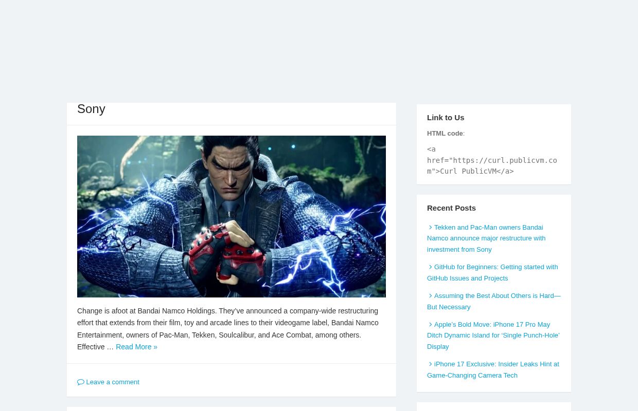 CURL @Public VM – Curling throught Public VM.