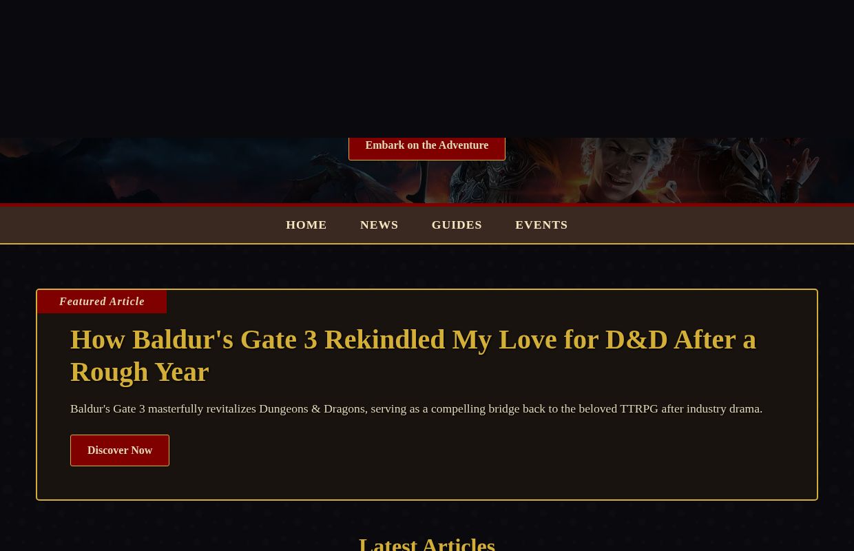 BaldursGate3Fans | Baldur’s Gate 3 Blog & Guide Platform