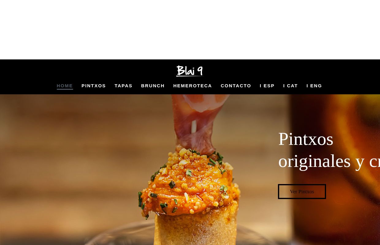 Restaurante tapas barcelona - Blai9