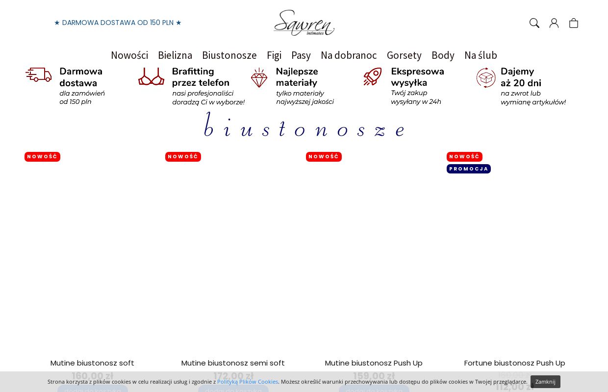Sawren - wyjątkowa bielizna damska - sklep online