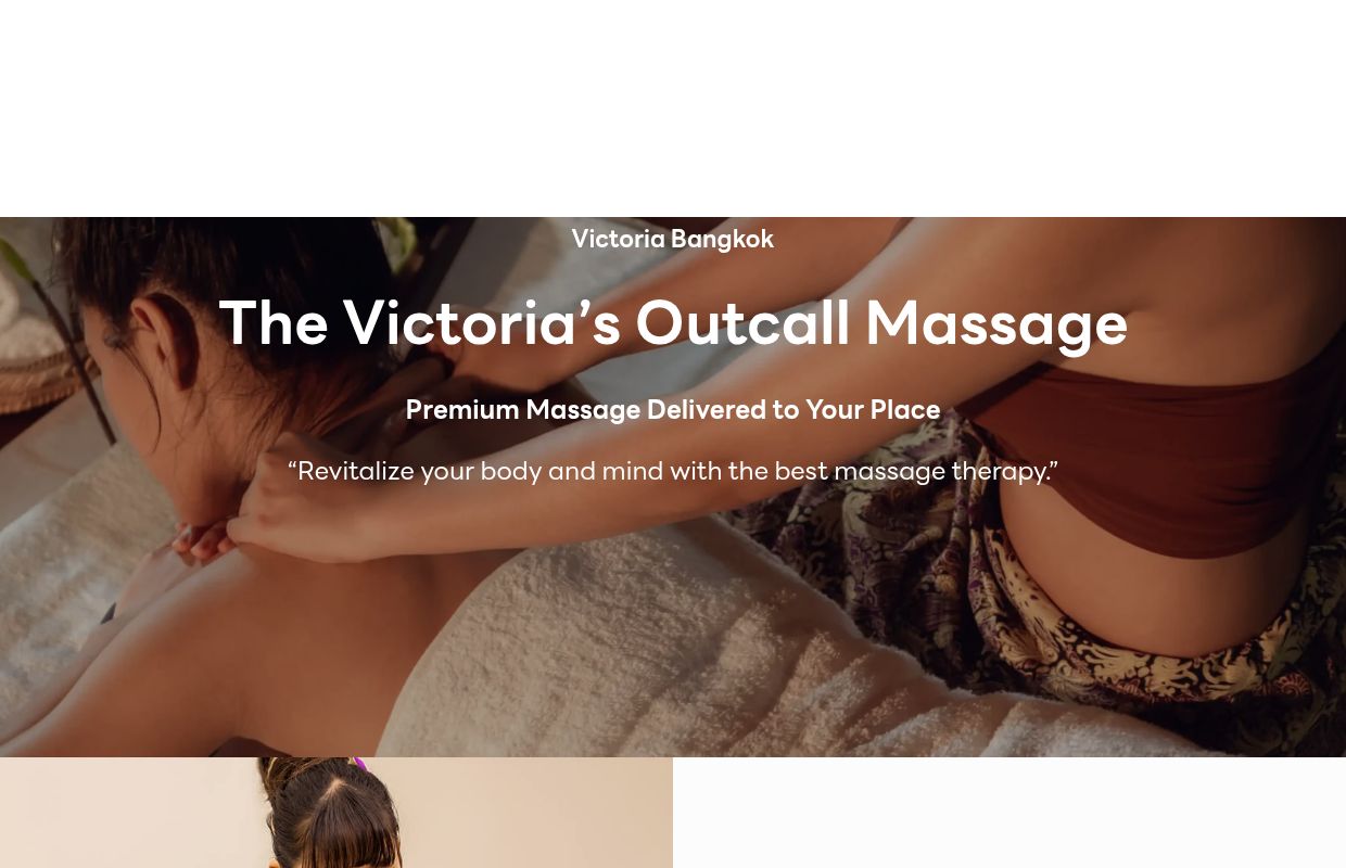 The Victoria’s Outcall Massage - Victoria Bangkok