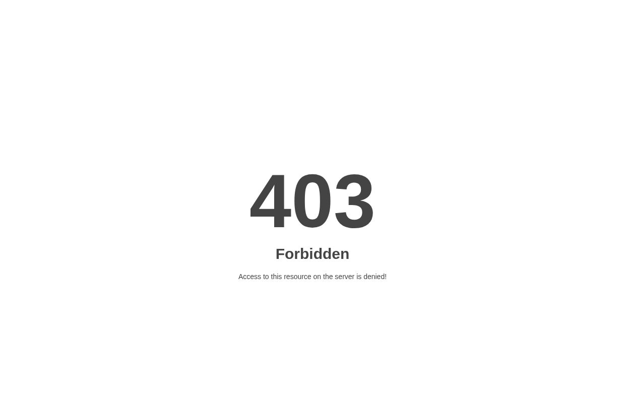  403 Forbidden
