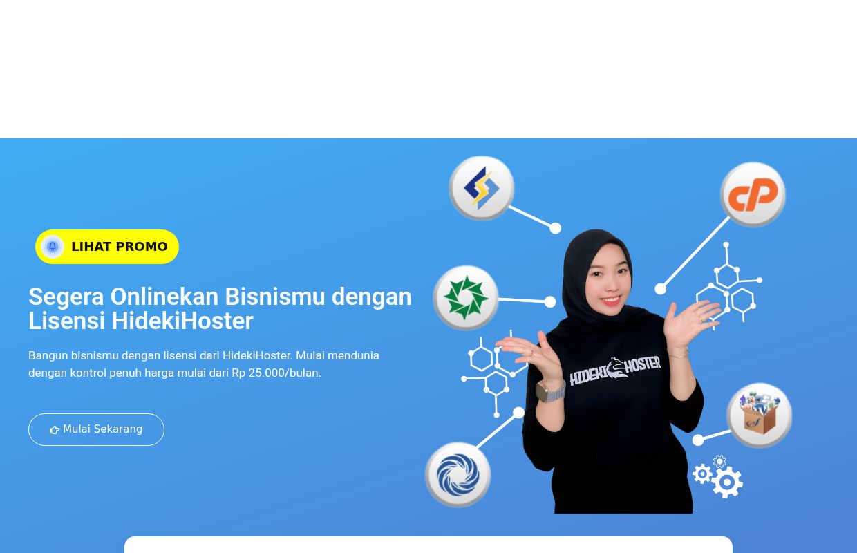 Lisensi cPanel dan Domain Murah - Solusi Terbaik di Indonesia