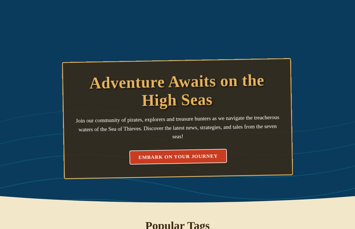 SeaOfThievesFans | Sea of Thieves Game Blog