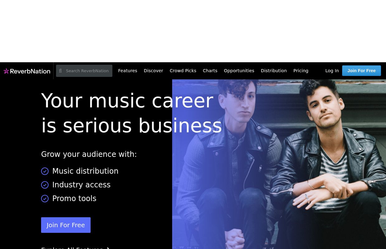 ReverbNation : Artists First