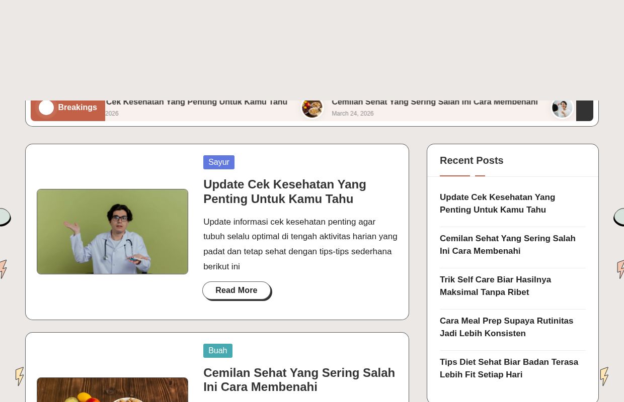Tipsevents.com - Hidup Sehat Lebih Mudah