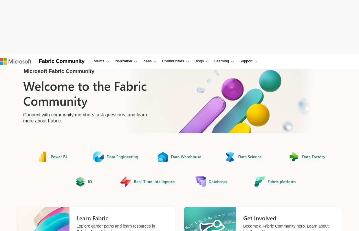 Home - Microsoft Fabric Community