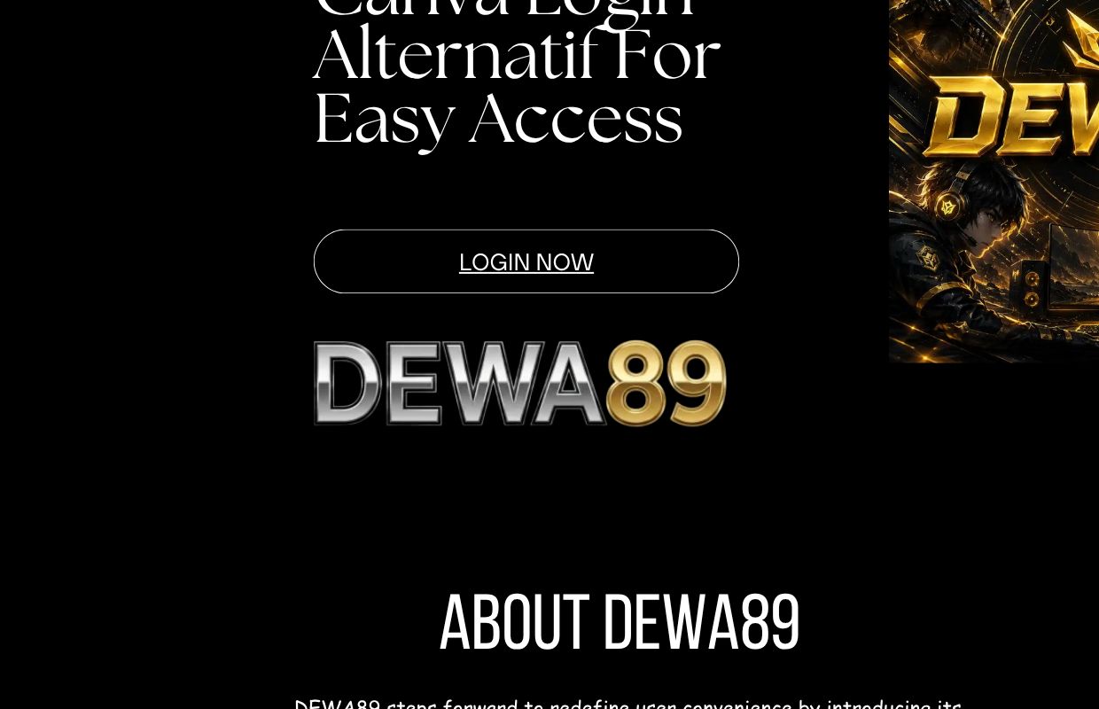 DEWA89 Official Canva Login Alternatif For Easy Access