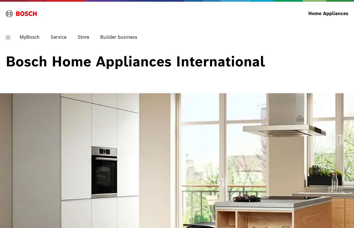 Home Appliances Global Website | Bosch