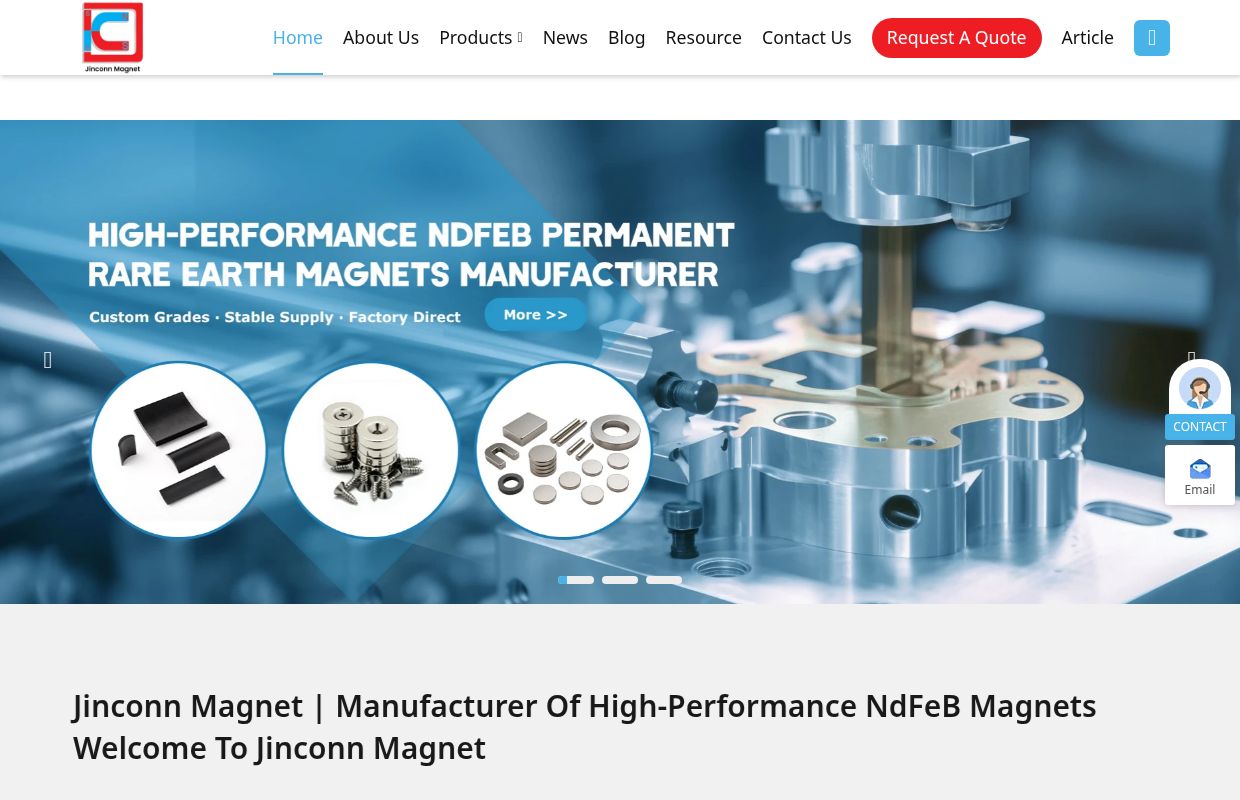 China Disc Magnets Manufacturers, Ring Magnets Factory, Customized Cylindrical Magnets - Dongguan Jinconn New Material Holdings Co., Ltd.