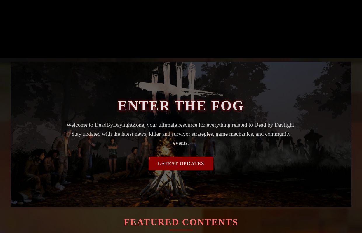 DeadByDaylightZone | Dead by Daylight Game Blog