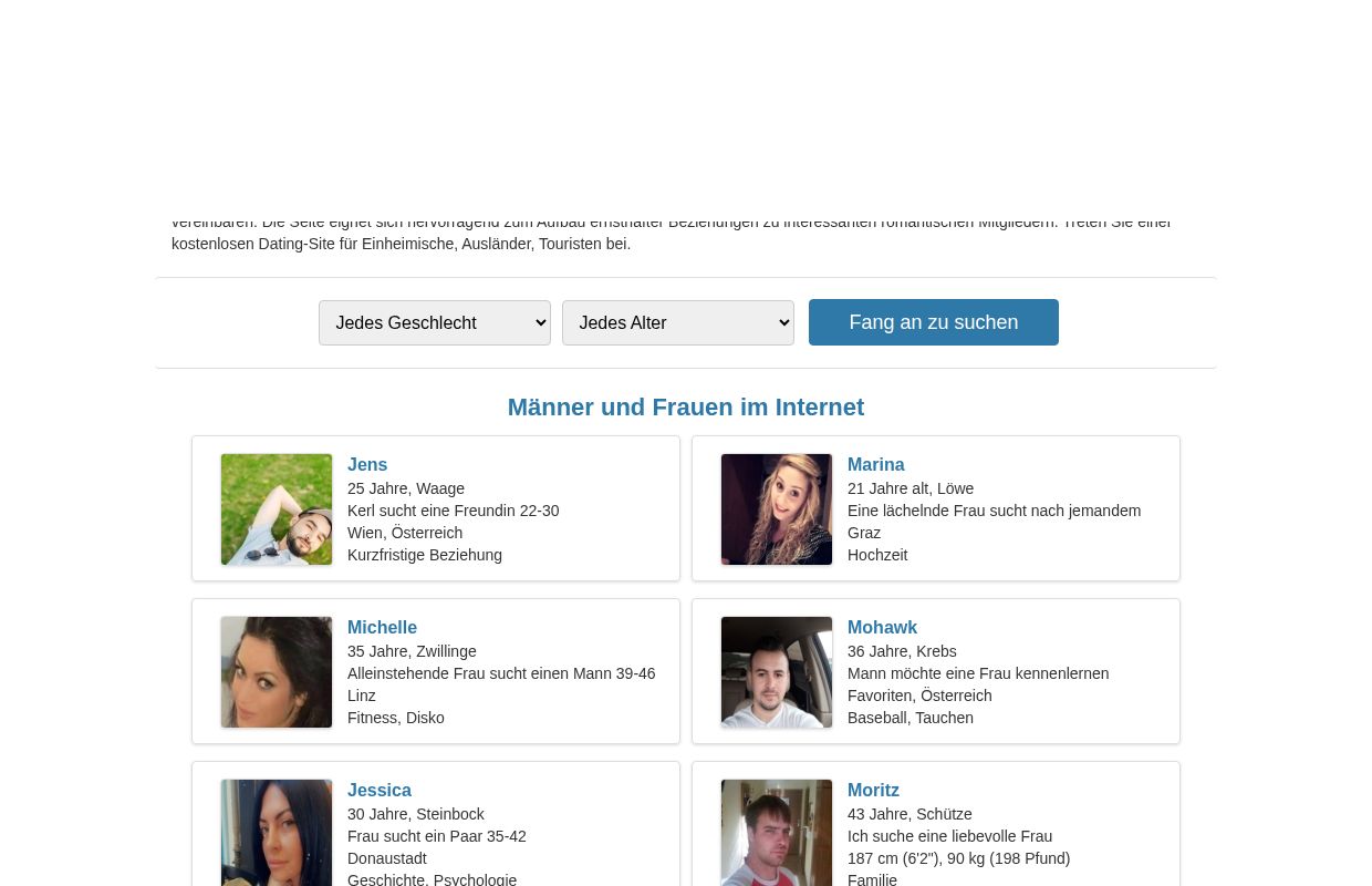 Kostenlose Dating-Site | Österreich