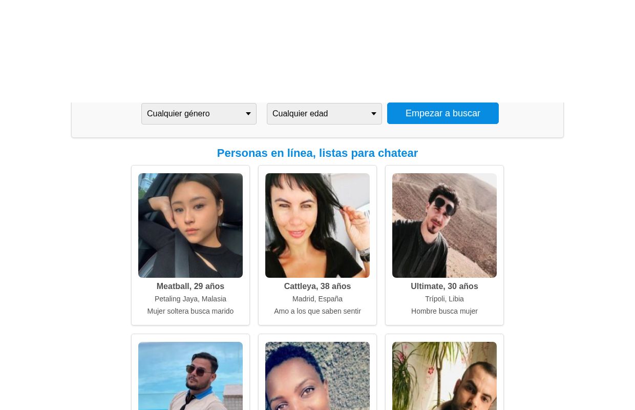 Citas online gratis en todo el mundo