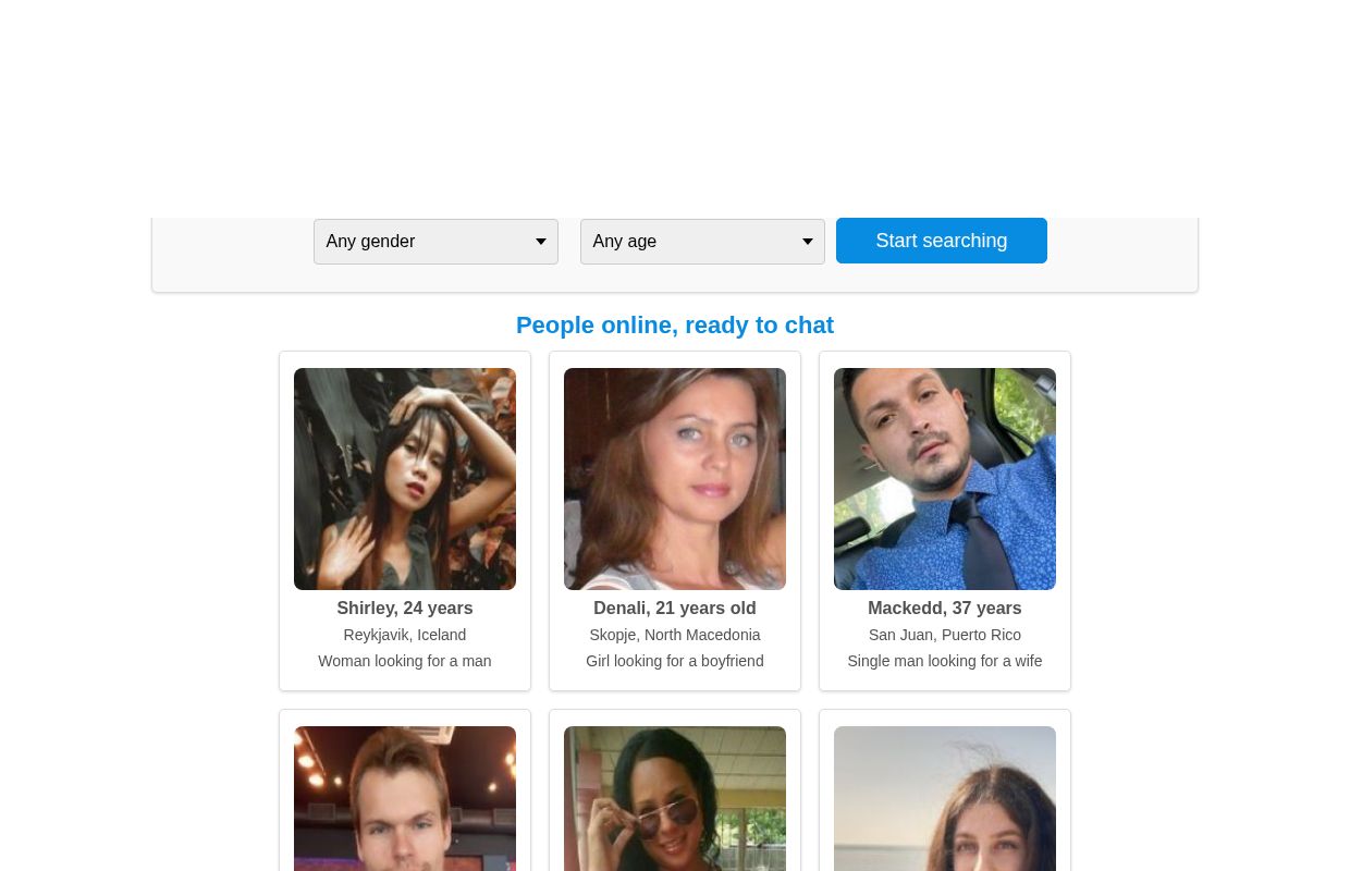 Free online dating worldwide