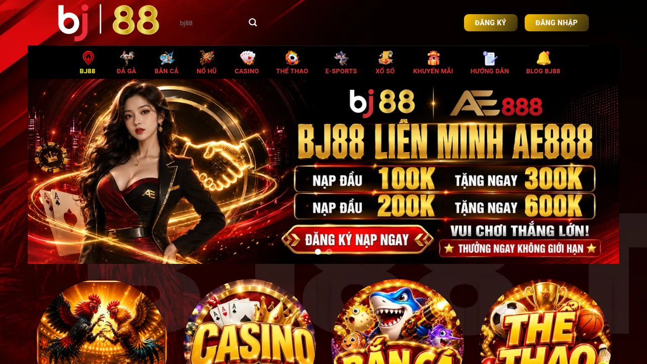 BJ88 - Nhà Cái Uy Tín BJ88.Com Việt Nam | Đăng Ký BJ 88 +58K