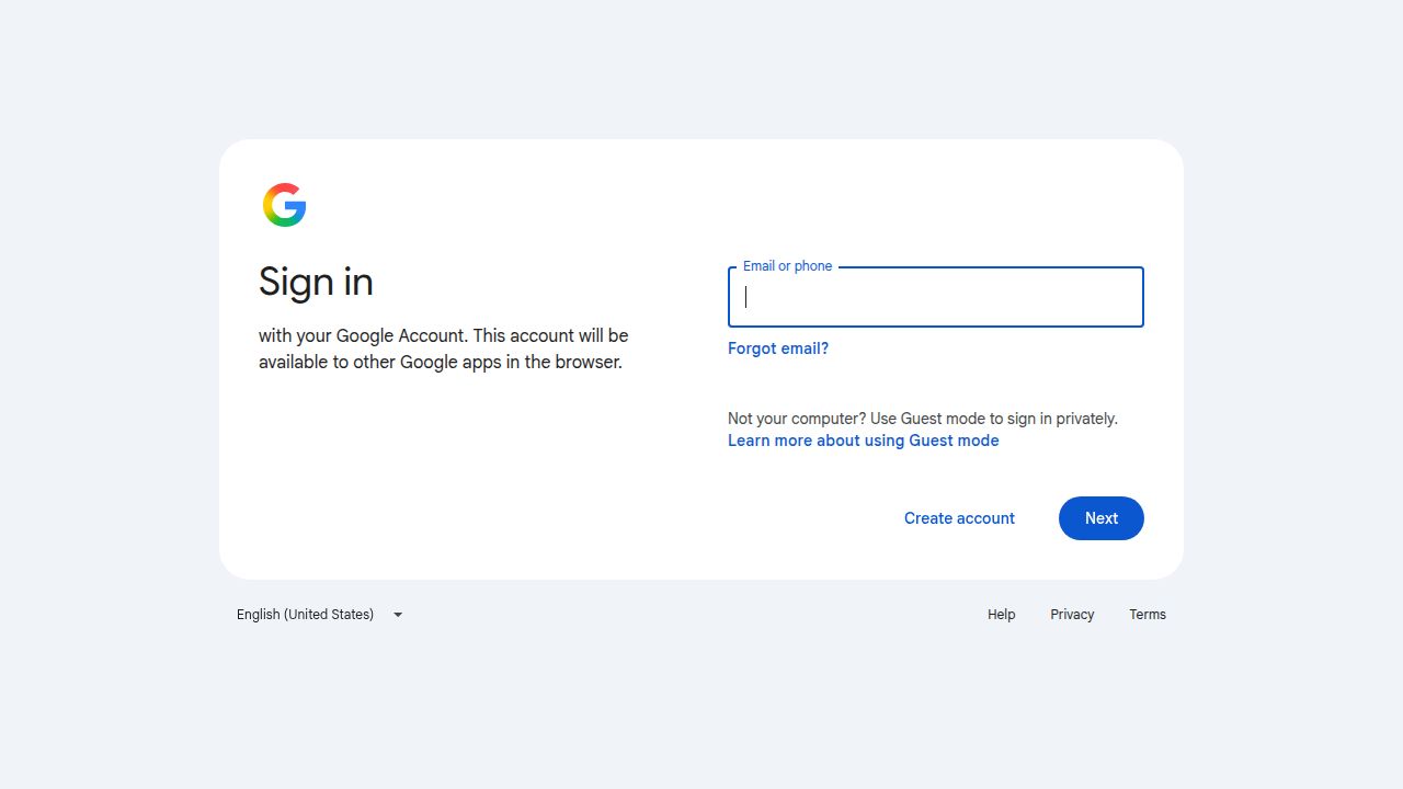 Sign in - Google Accounts