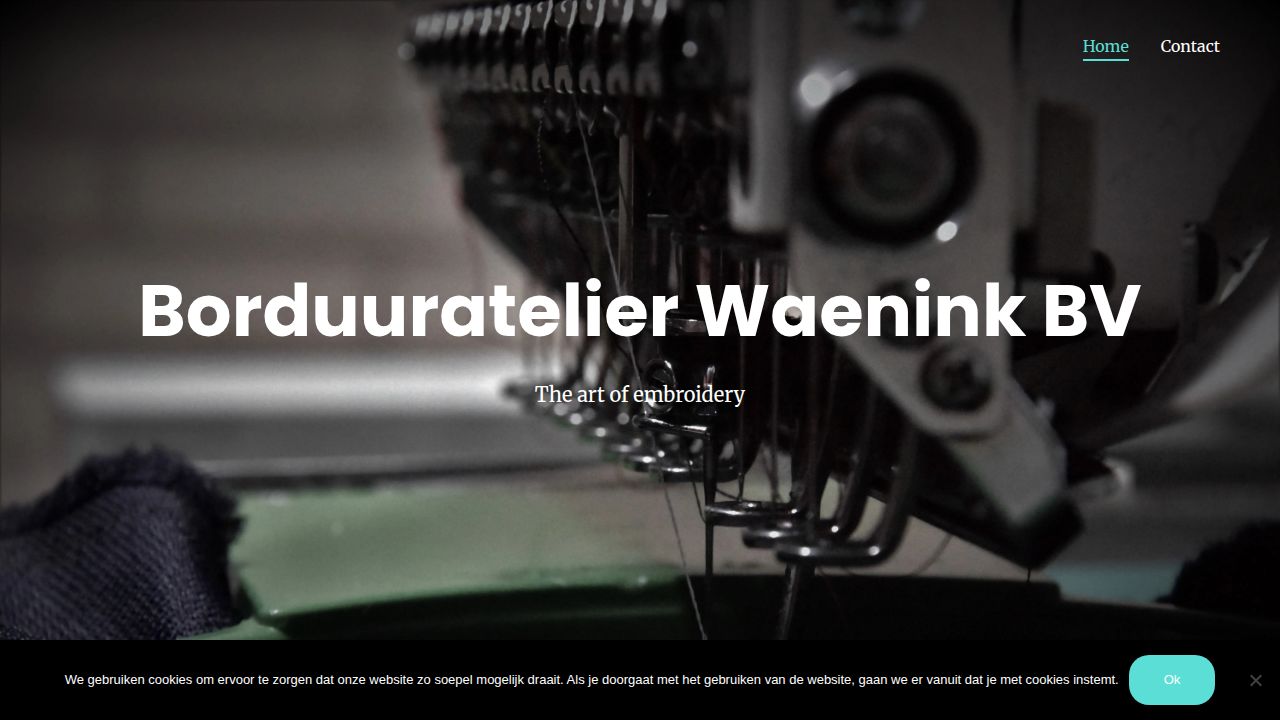 Waenink borduuratelier BV – The art of embroidery