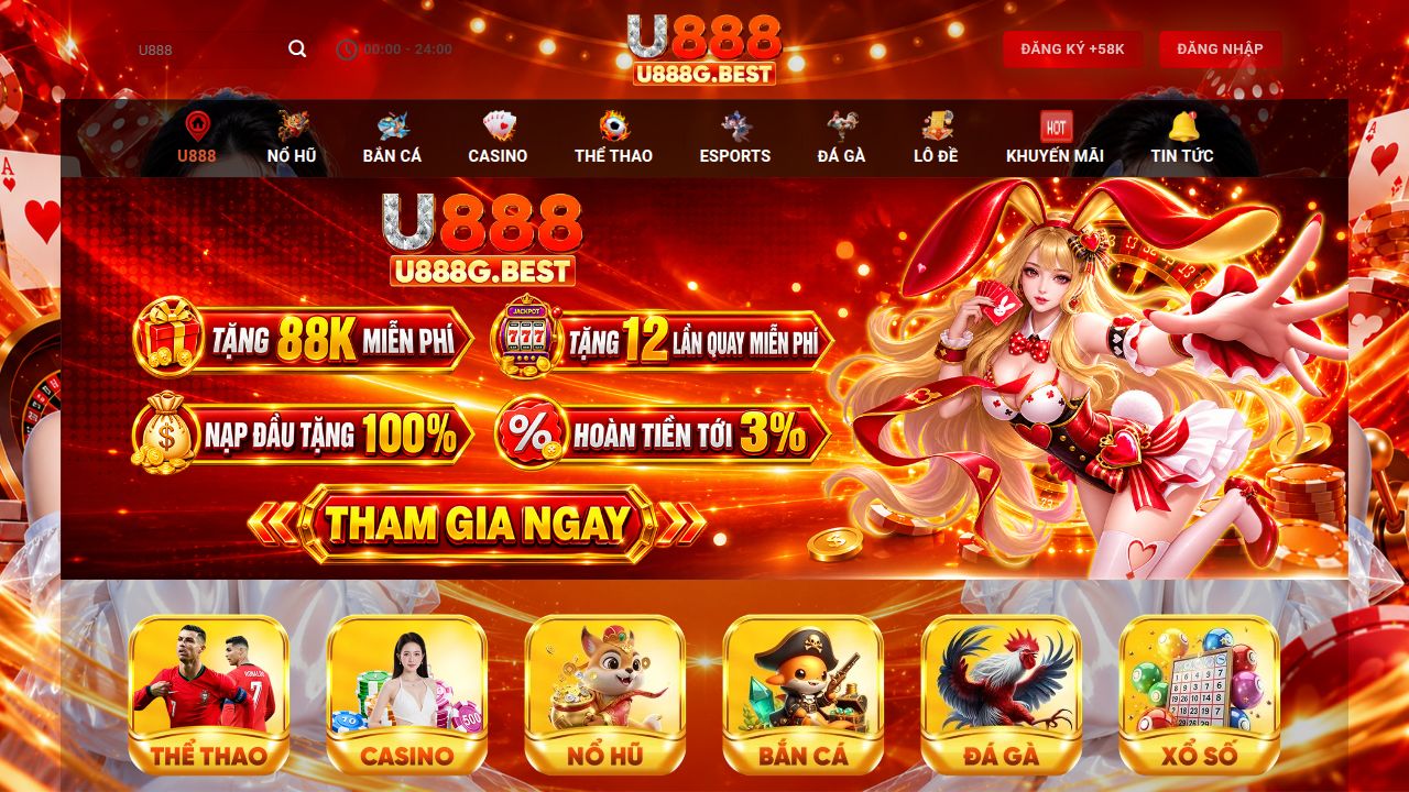 U888 U8888vn.com - Cập Nhật Link U888.Com Chính Thức, Truy Cập An Toàn 2026