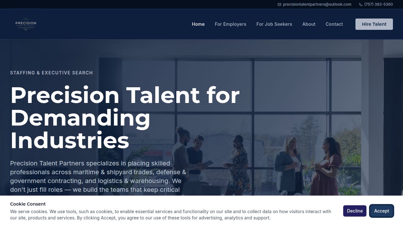 Precision Talent Partners LLC — Connecting Excellence with Opportunity