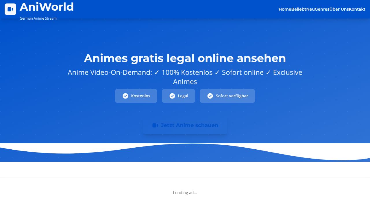 AniWorld German - Animes gratis legal online ansehen | Stream Deutsch Ger Sub