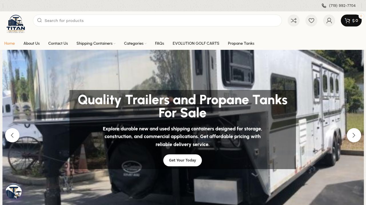 Shipping Containers for Sale | Titan Equipment Depot