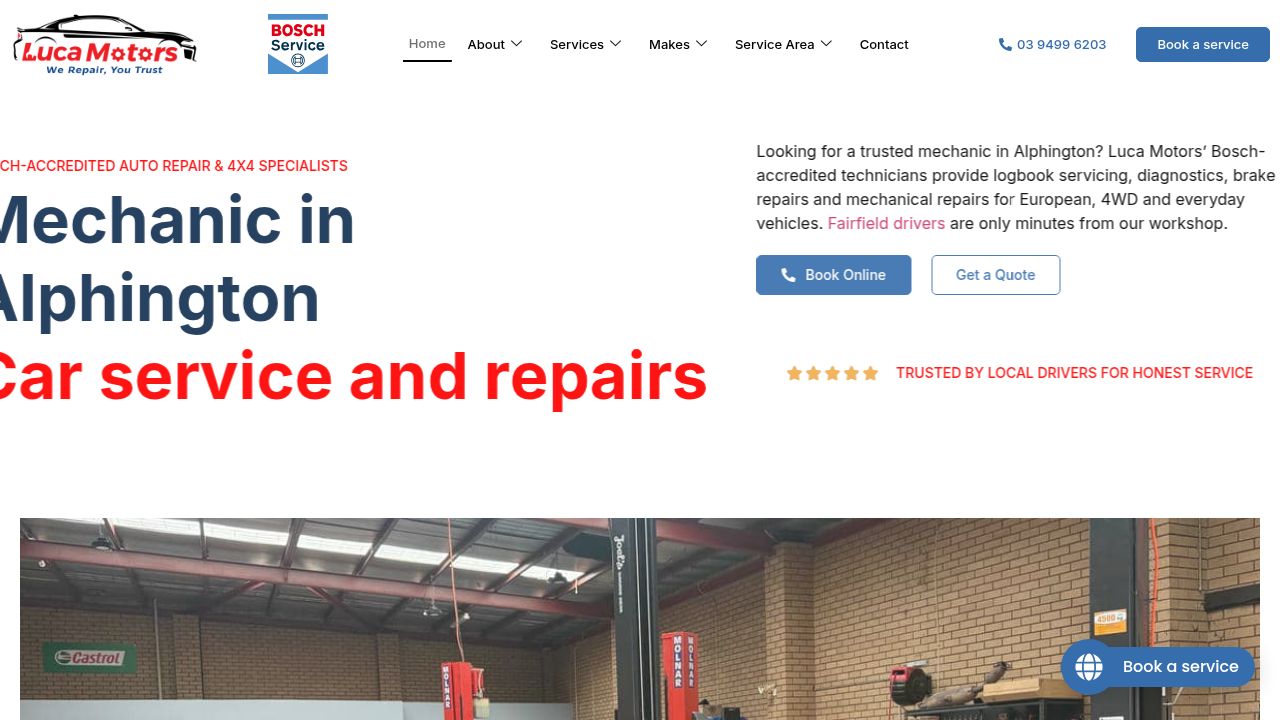 Mechanic Alphington | Car Service & Repairs | Luca Motors